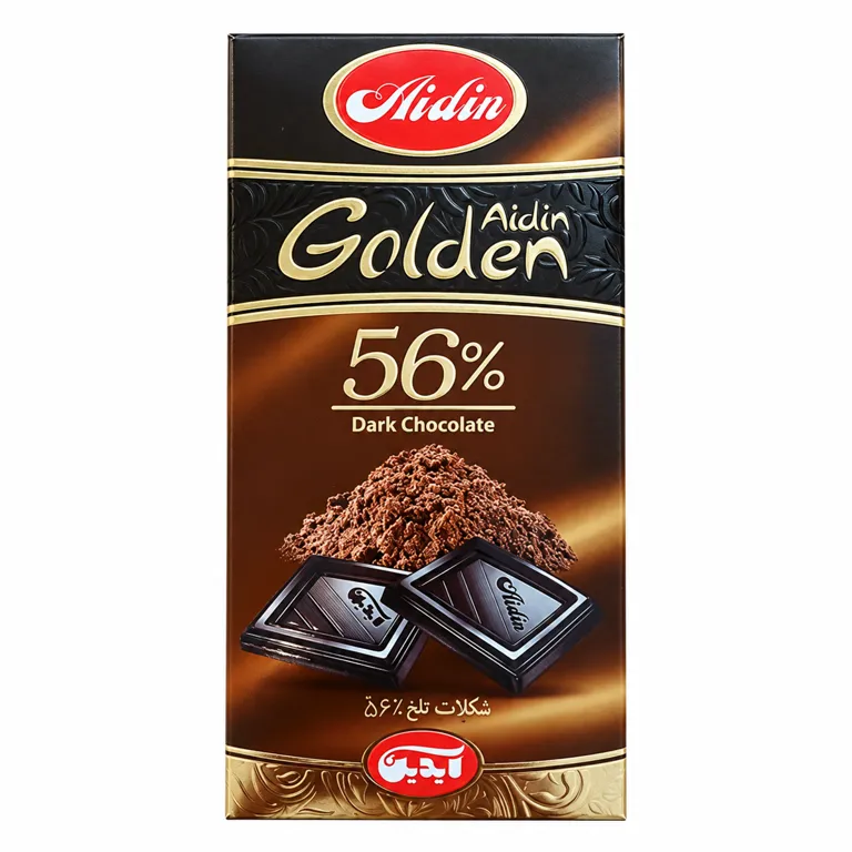 شکلات تبلتی 100 گرمی 56 درصد آیدین